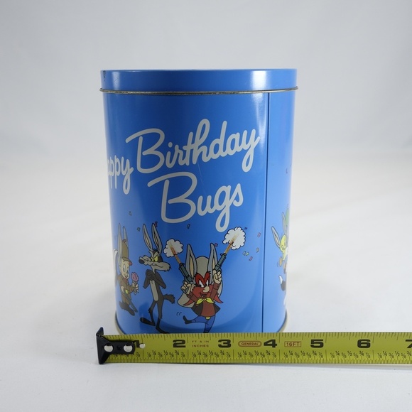 Brach's Bugs Bunny "Happy Birthday" 50th Anniversay Tin - Picture 8 of 8